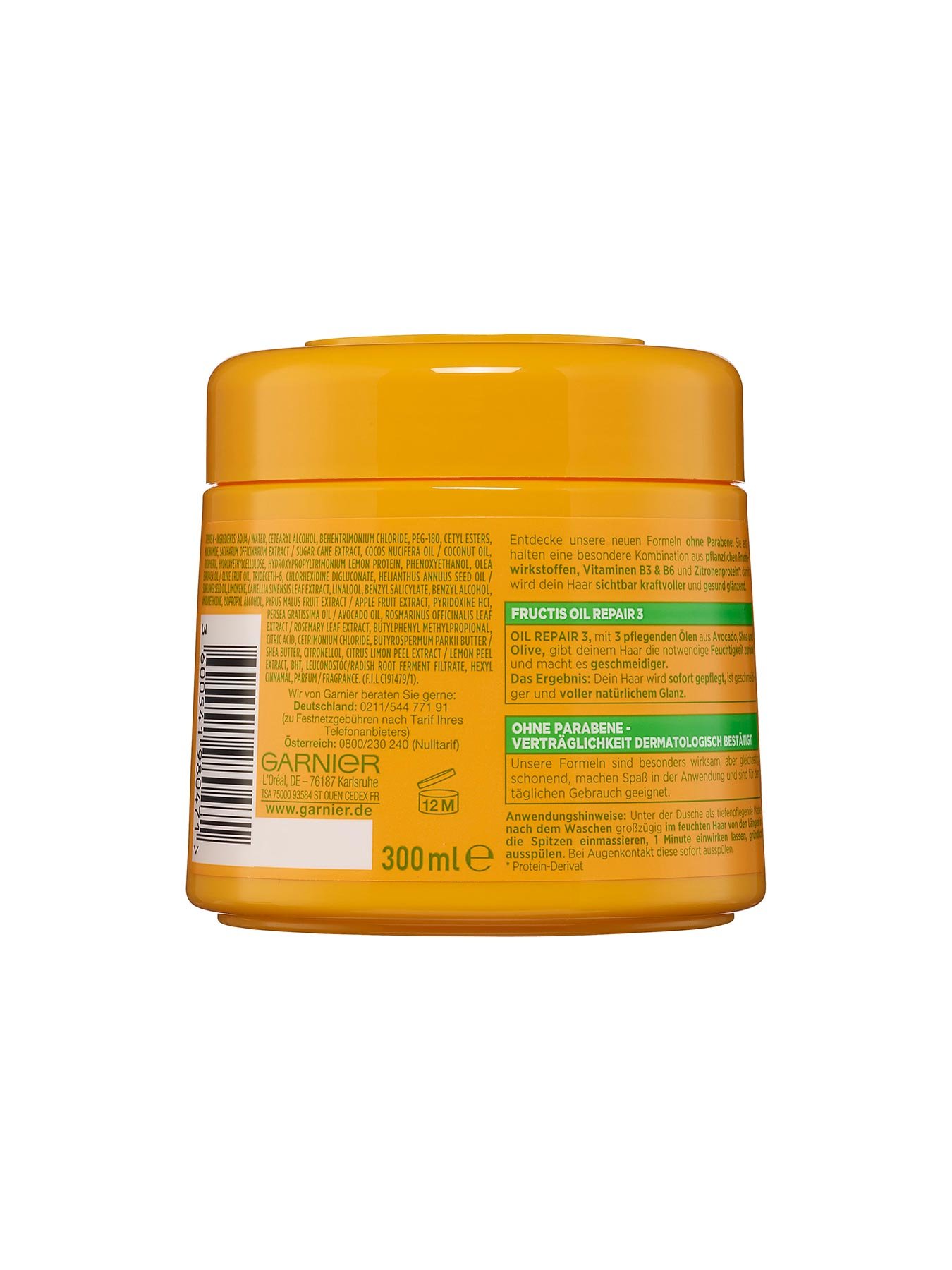 Kraeftigende-Maske-Fructis-Oil-Repair-3-300ml-Rueckseite-Garnier-Deutschland-gross